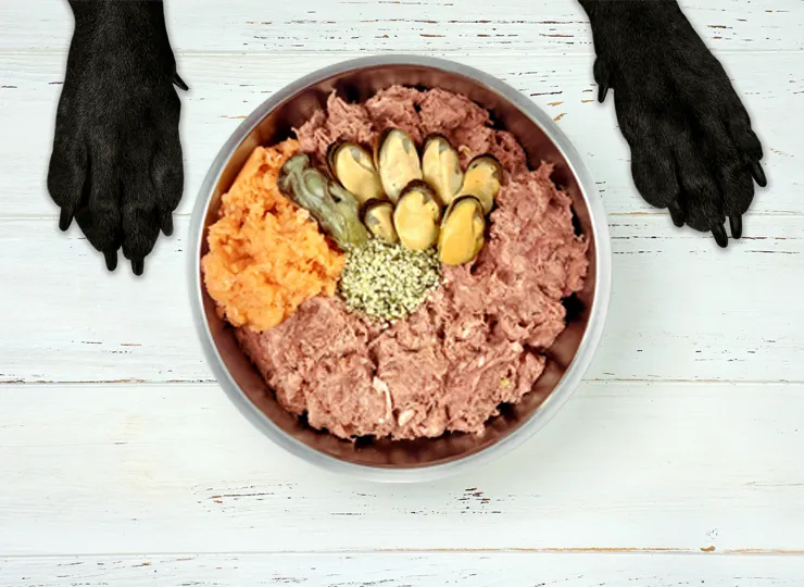 lamb keto raw bowl